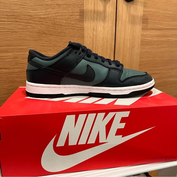 Nike Dunk Low Retro Premium 'Armory Navy’ Mens Size 8 - Picture 7 of 10